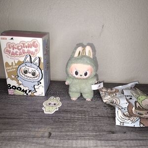 Pop Mart Exciting Macaron 'Green Grape' Labubu